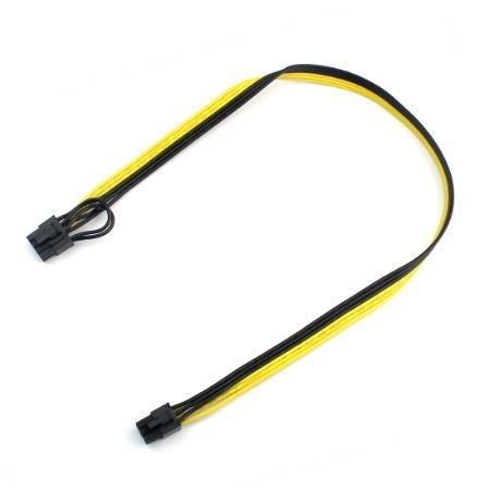 6P đến 8P Server Power Conversion Board Graphics Module Line Cable 50CM / 18AWG / 16AWG Chiều dài 70cm / Bộ kết nối tùy chỉnh Molex