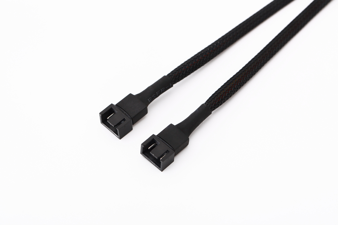 Ul1007 22awg PC Fan Splitter Cable Pwm Fan Splitter 4 Pin đến 3 Pin