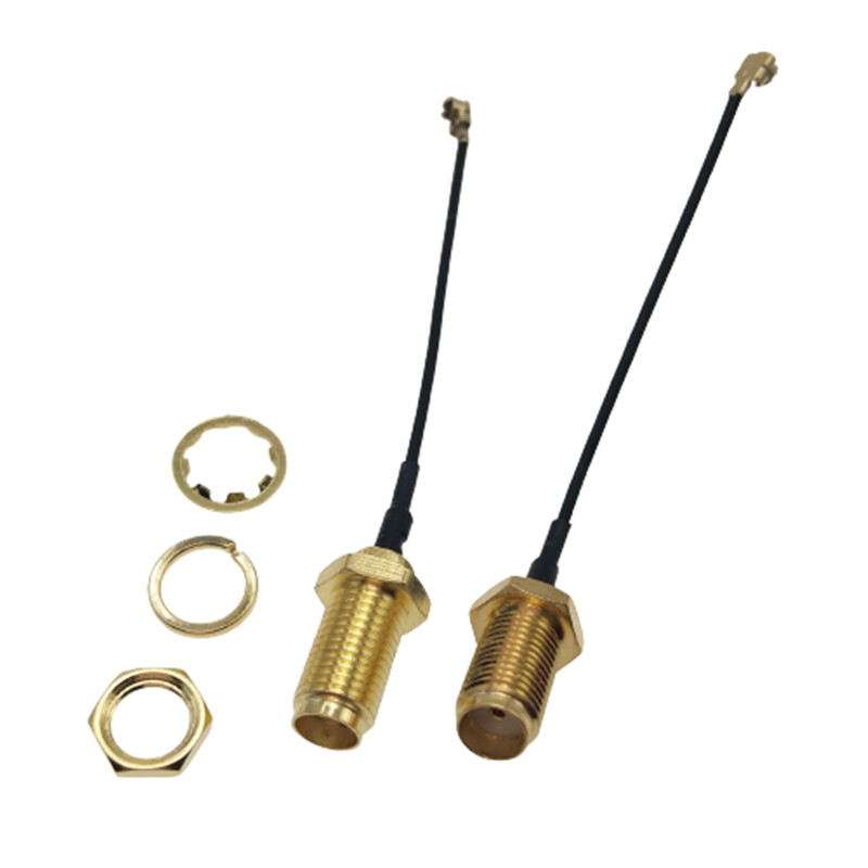 Cáp đồng trục 50ohm RG58 Đầu nối SMA nam đến SMA nữ cao cấp Niken